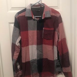 Plaid long sleeve shirt
